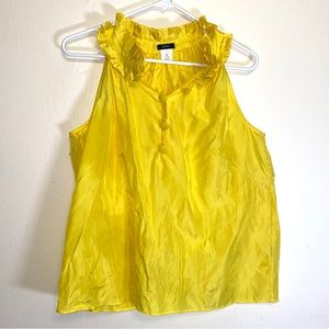 J Crew Silk Blouse, Sleeveless
